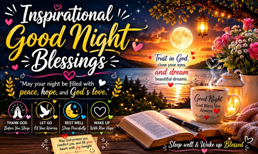 Inspirational Good Night Blessings