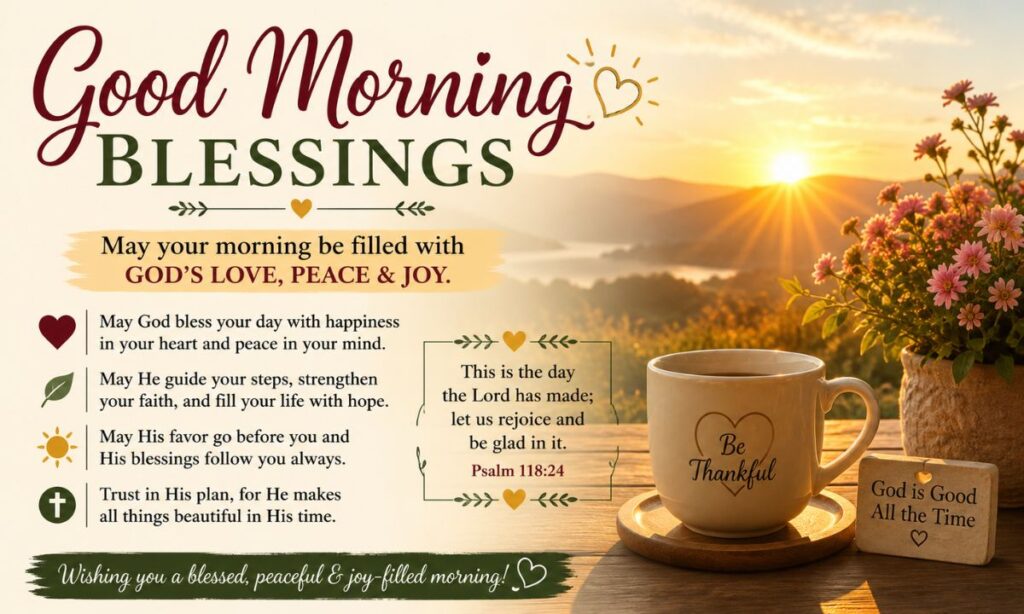 Good Morning Blessings Quotes