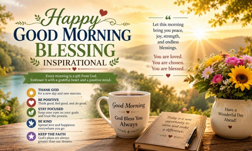 Happy Good Morning Blessing Inspirational