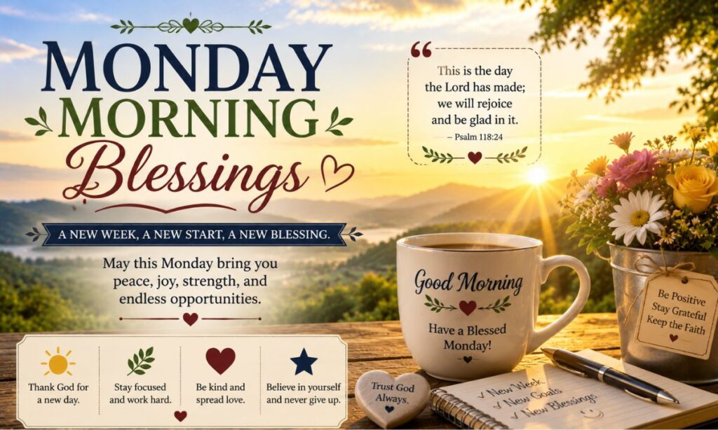 Monday Morning Blessings