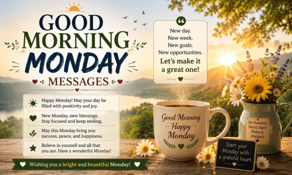 Good Morning Monday Messages
