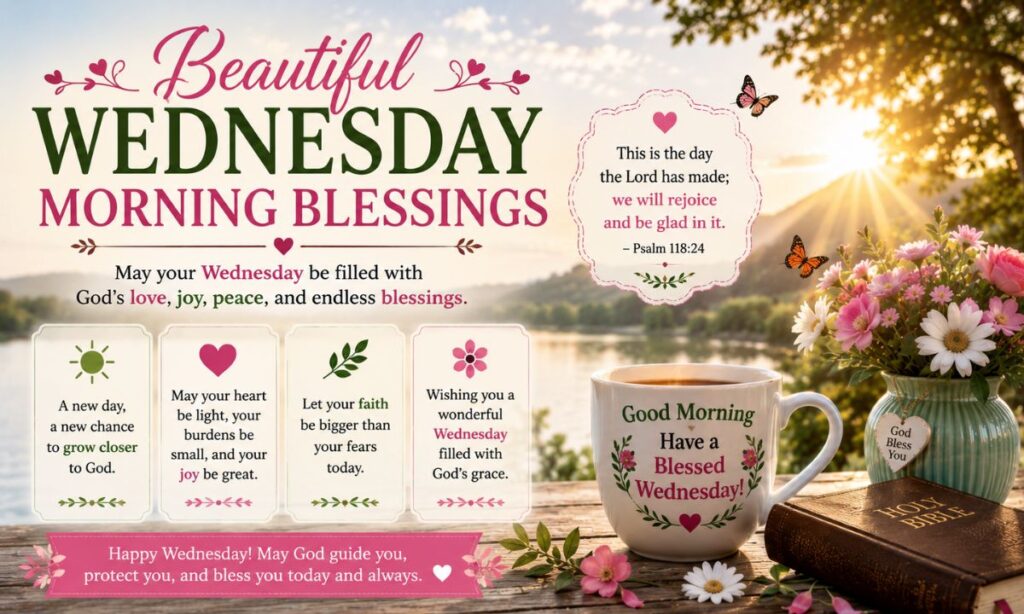 Beautiful Wednesday Morning Blessings