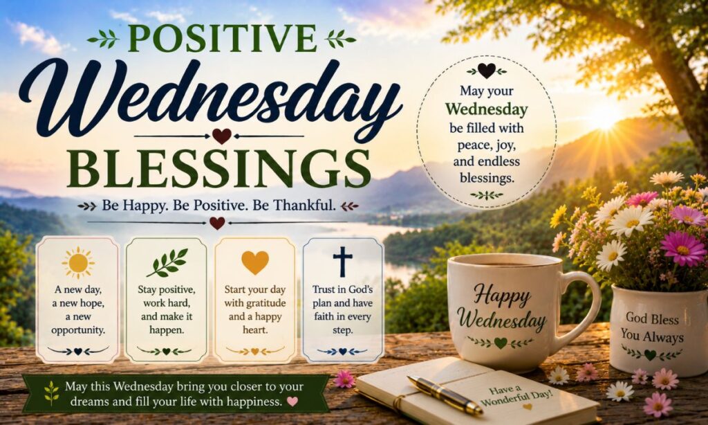 Positive Wednesday Blessings