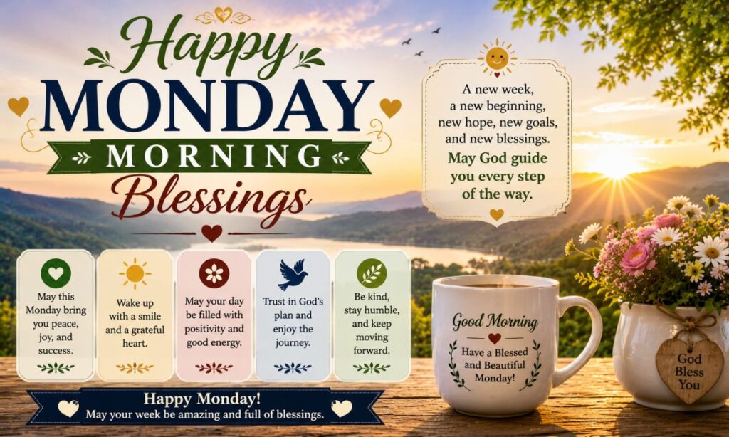 Happy Monday Morning Blessings