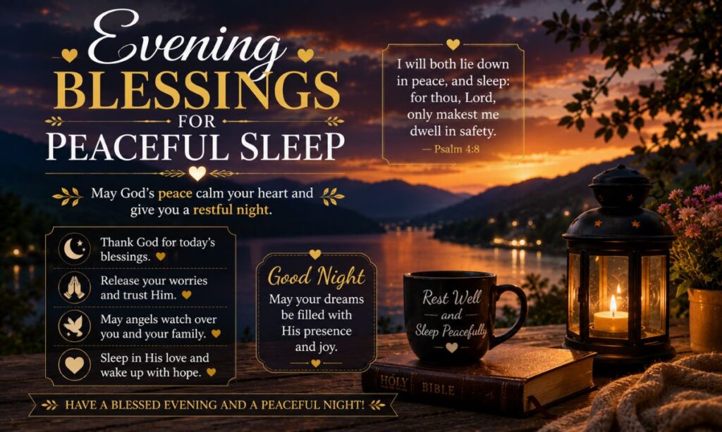 Evening Blessings for Peaceful Sleep