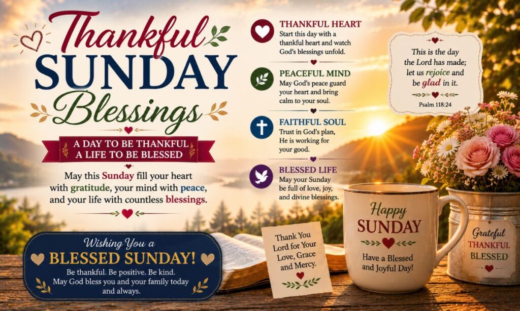 Thankful Sunday Blessings