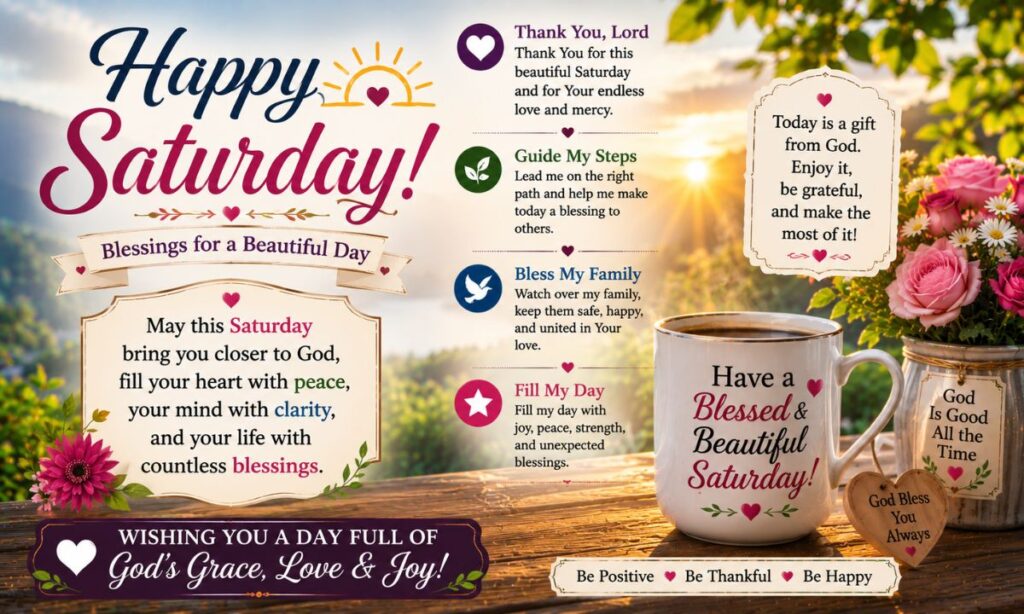 Happy Saturday Blessings Images