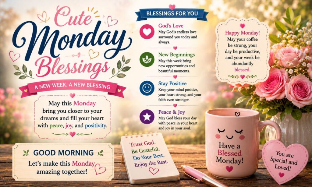 Cute Monday Blessings