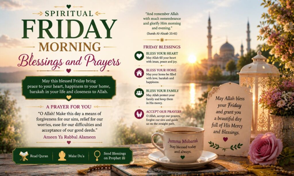 Spiritual Friday Morning Blessings and Prayers