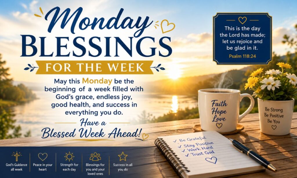 Monday Blessings for the Week