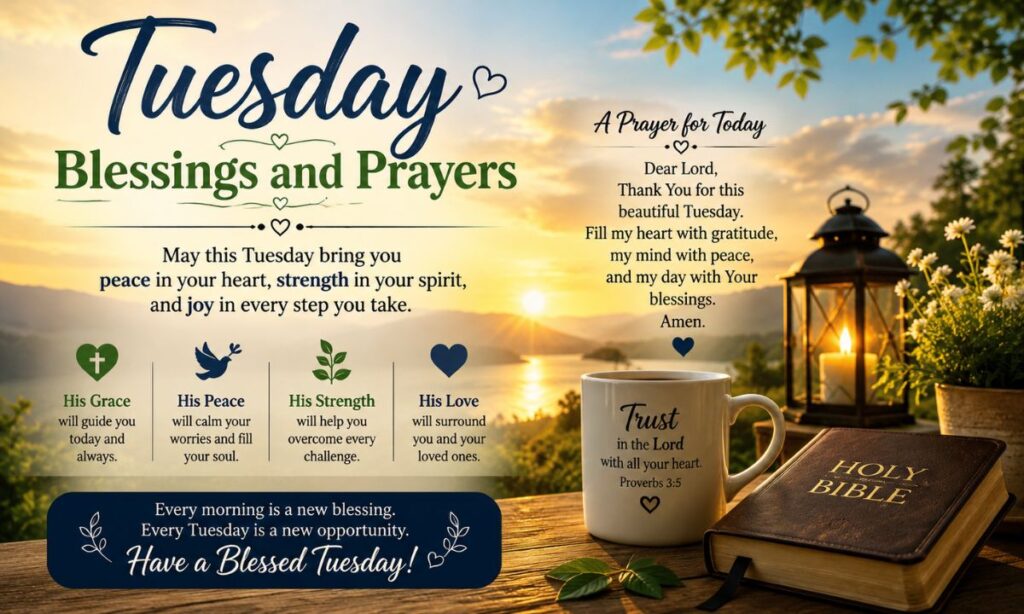 Tuesday Blessings and Prayers