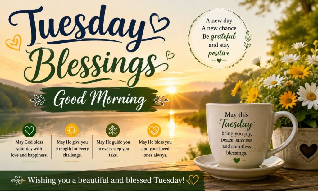 Tuesday Blessings Good Morning
