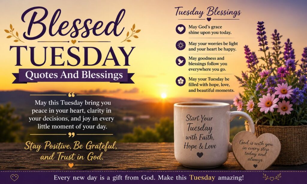 Blessed Tuesday Quotes And Blessings