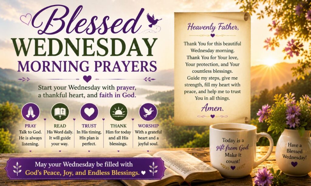 Blessed Wednesday Morning Prayers