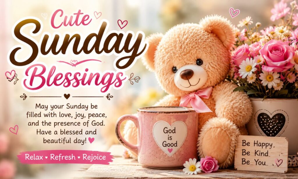 Cute Sunday Blessings