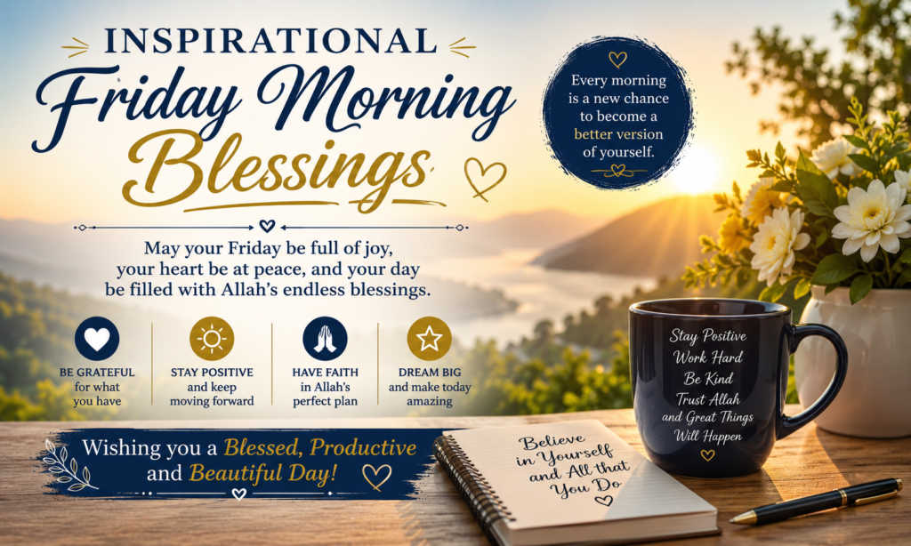 Inspirational Friday Morning Blessings