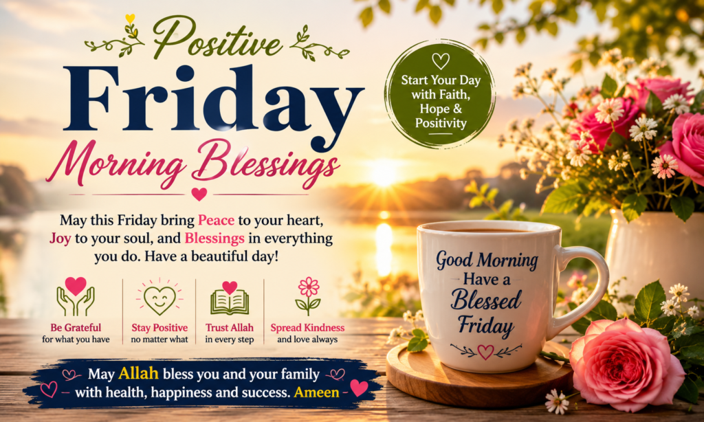Positive Friday Morning Blessings