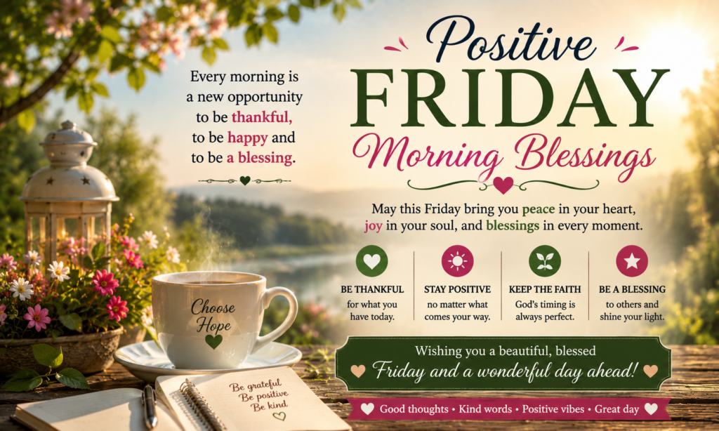 Positive Good Morning Blessings for a Happy Morning