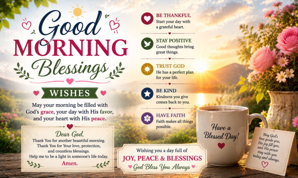 Good Morning Blessings Wishes