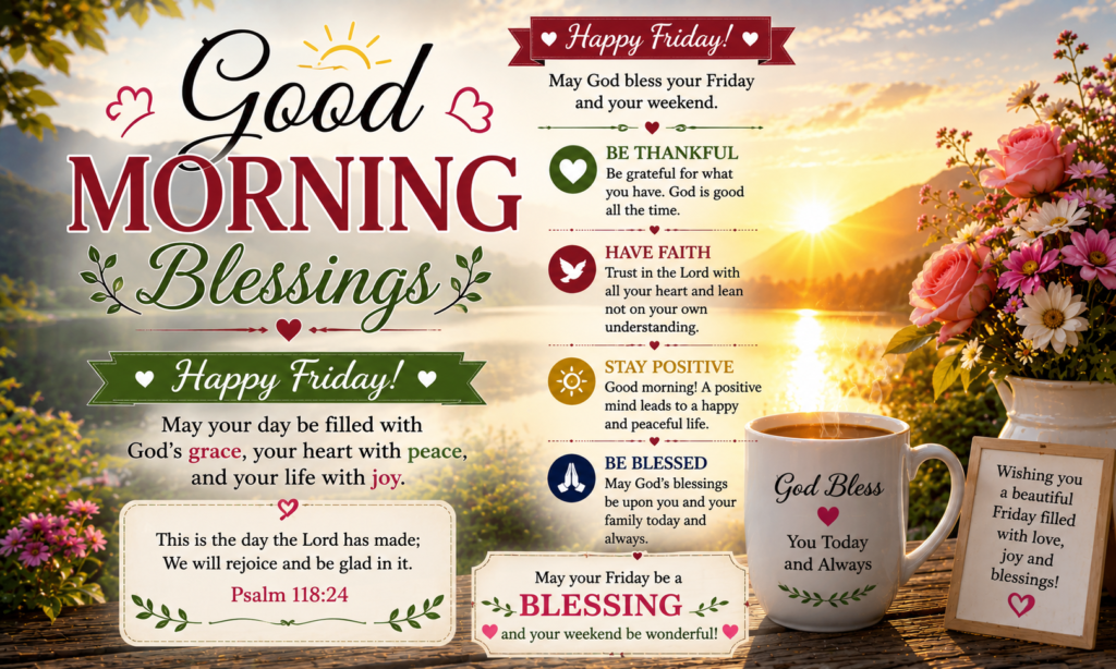 Good Morning Blessings Friday