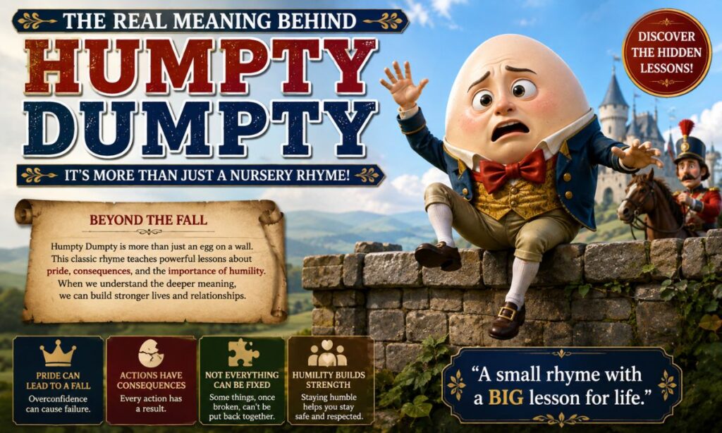 The Real Meaning Behind Humpty Dumpty