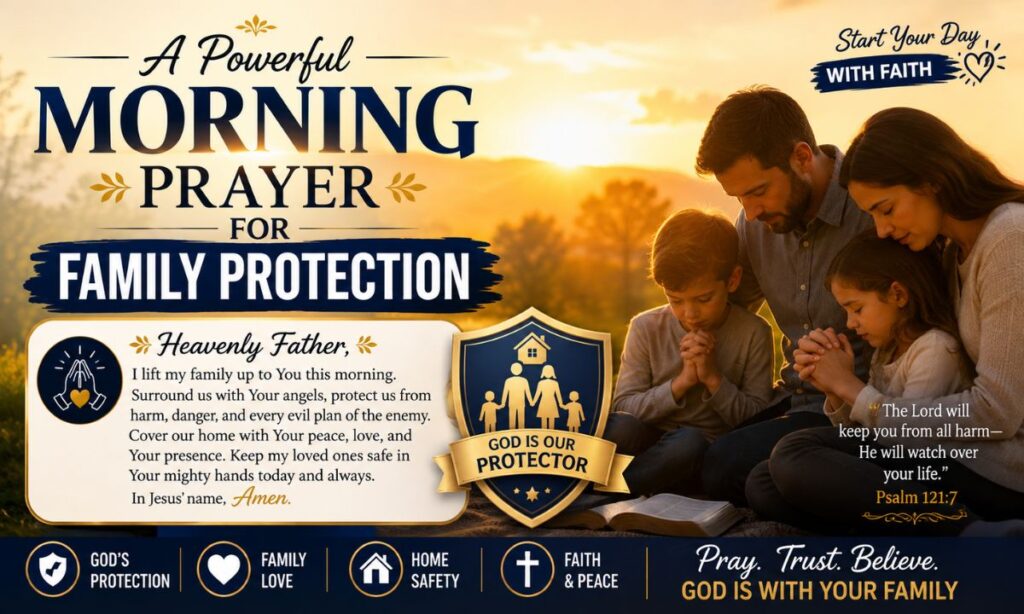 A Powerful Morning Prayer for Family Protection