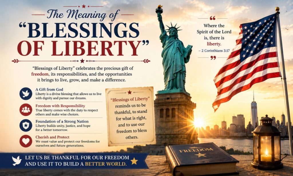 The Meaning of "Blessings of Liberty"
