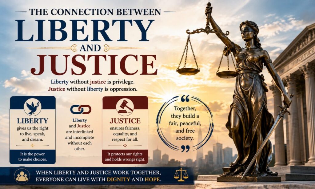 The Connection Between Liberty and Justice