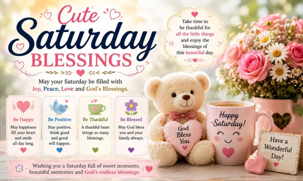 Cute Saturday Blessings