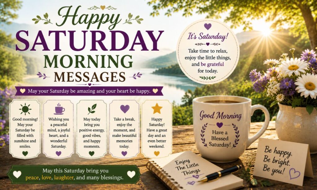 Saturday Morning Messages