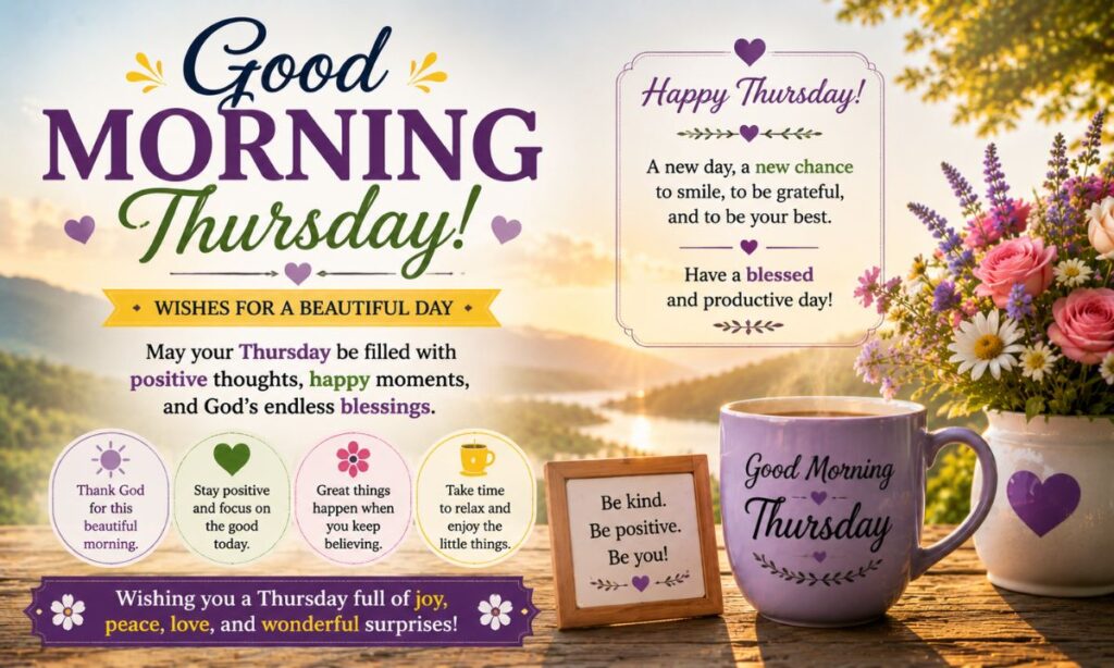 Good Morning Thursday Wishes