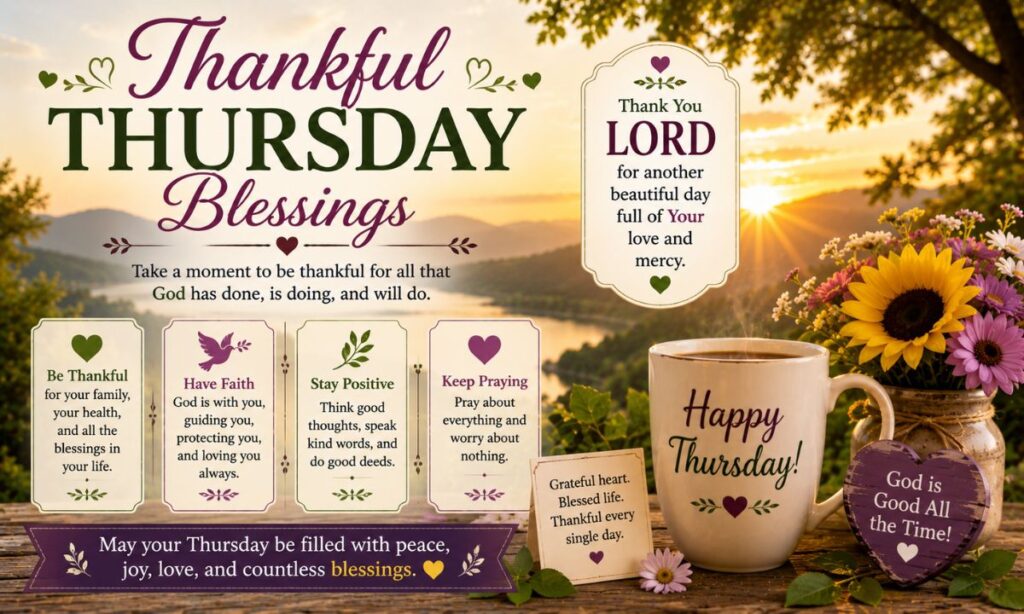 Thankful Thursday Blessings