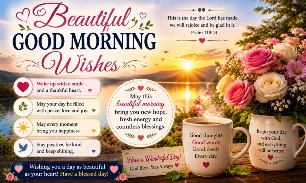 Beautiful Good Morning Wishes