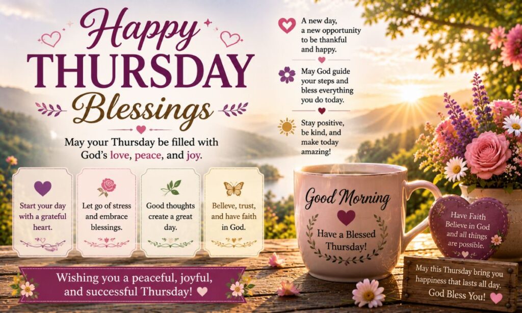 Happy Thursday Blessings Images