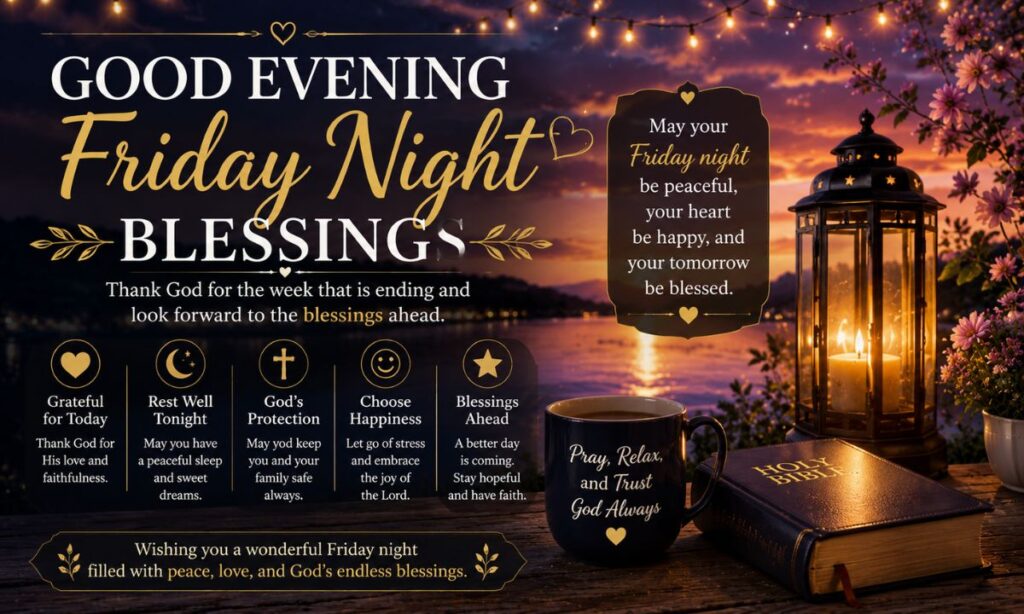 Good Evening Friday Night Blessings